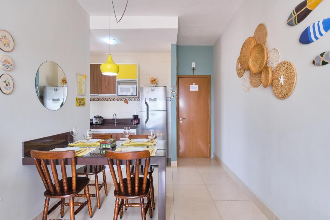 אובטובה Dois Quartos, Sacada Com Churrasqueira, A 400 Mts Do Projeto Tamar E 800 Mts Do Aquario מראה חיצוני תמונה