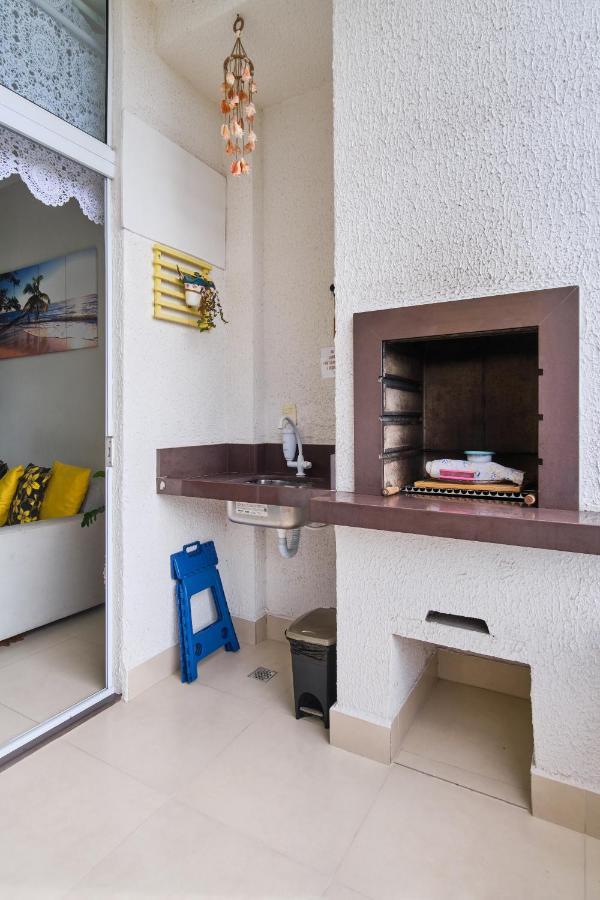 אובטובה Dois Quartos, Sacada Com Churrasqueira, A 400 Mts Do Projeto Tamar E 800 Mts Do Aquario מראה חיצוני תמונה