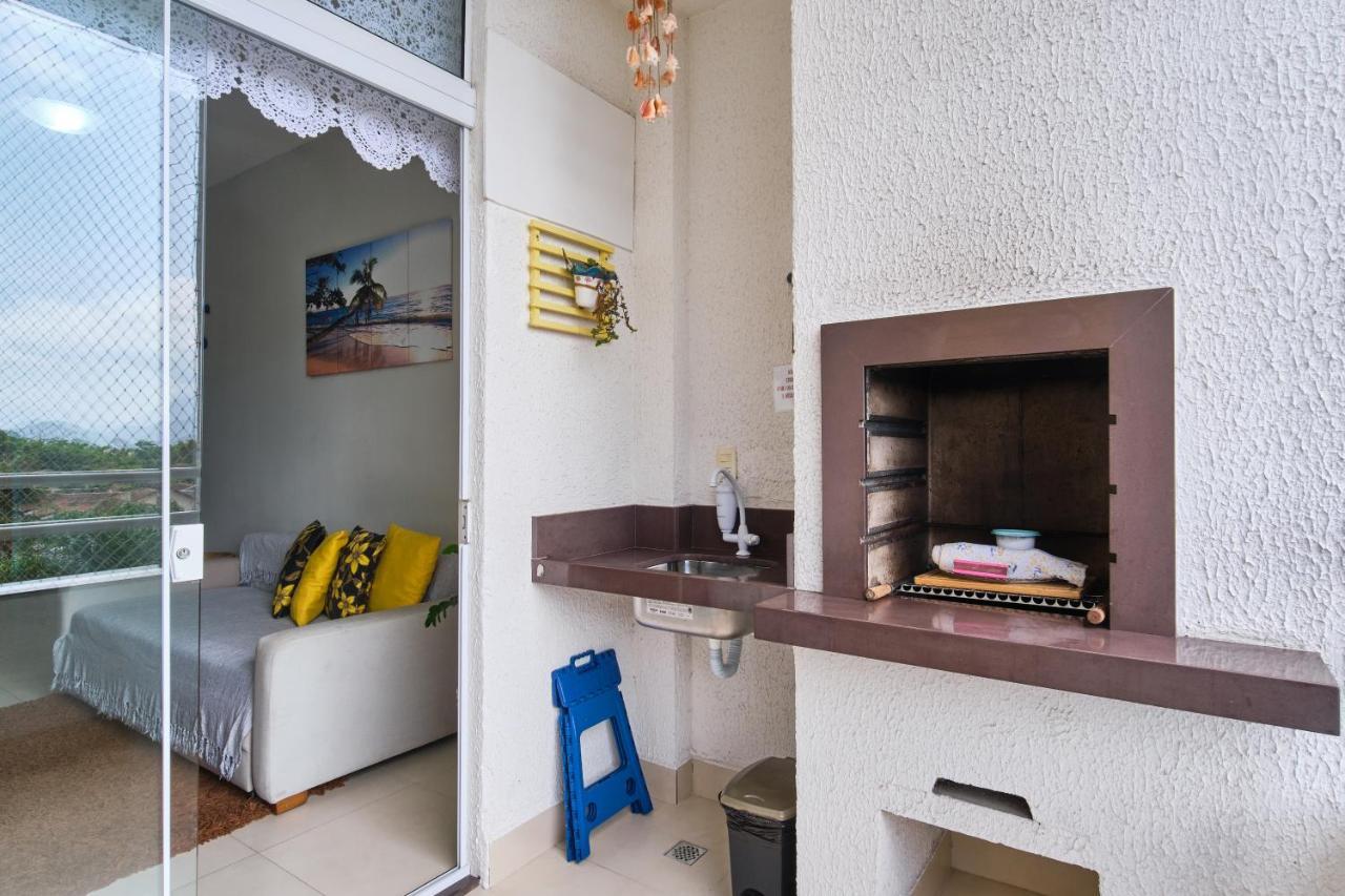 אובטובה Dois Quartos, Sacada Com Churrasqueira, A 400 Mts Do Projeto Tamar E 800 Mts Do Aquario מראה חיצוני תמונה